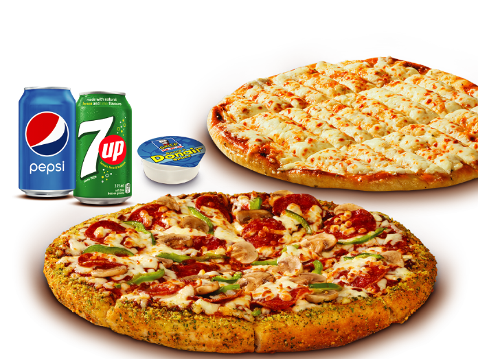 Pizza & Fingers Combo image